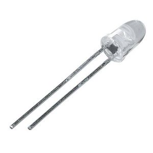 5mm Şeffaf Sarı LED - 4000–6000mcd