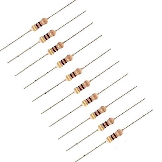 470K 1/4W Direnç - 10 Adet