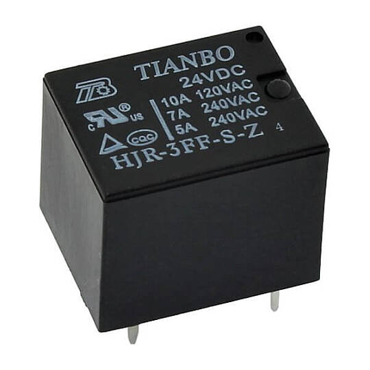24V 10A Minyon Spot Tianbo Röle HJR-3FF-S-Z/24VDC