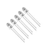 3mm Beyaz LED - 5 Adet